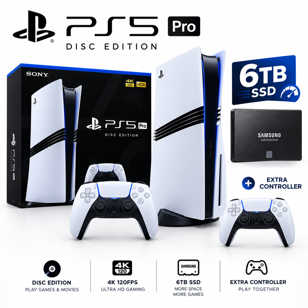 SONY PlayStation 5 Pro Disc Edition (2025) #1